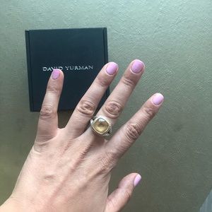 David Yurman Albion champagne citrine & diamonds